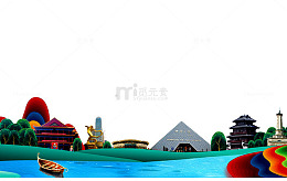 湖南建筑图标