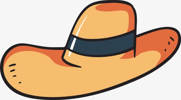 卡通牛仔帽草帽