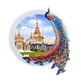 孔雀泰国建筑旅游网