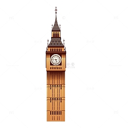 英国大本钟旅游元素