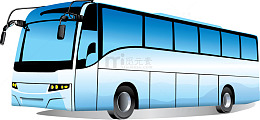 春运回家的大巴车