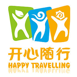 开心随行logo设计