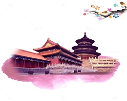 红色旅游故宫