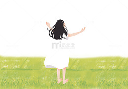 毕业旅行说走就走仰望天空女孩