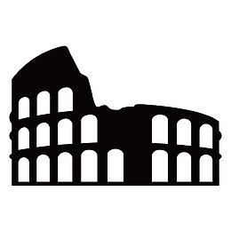 罗马斗兽场建筑旅游景点素材