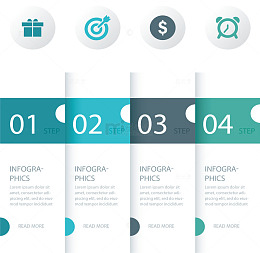 商务分类信息图表