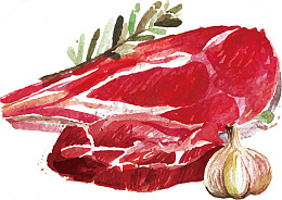 手绘生鲜果蔬生鲜启动页