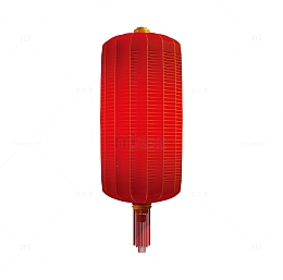 简单优雅的大红灯笼