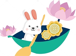 手绘莲花