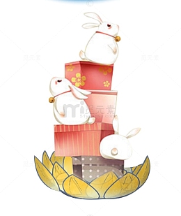 中秋兔子礼物