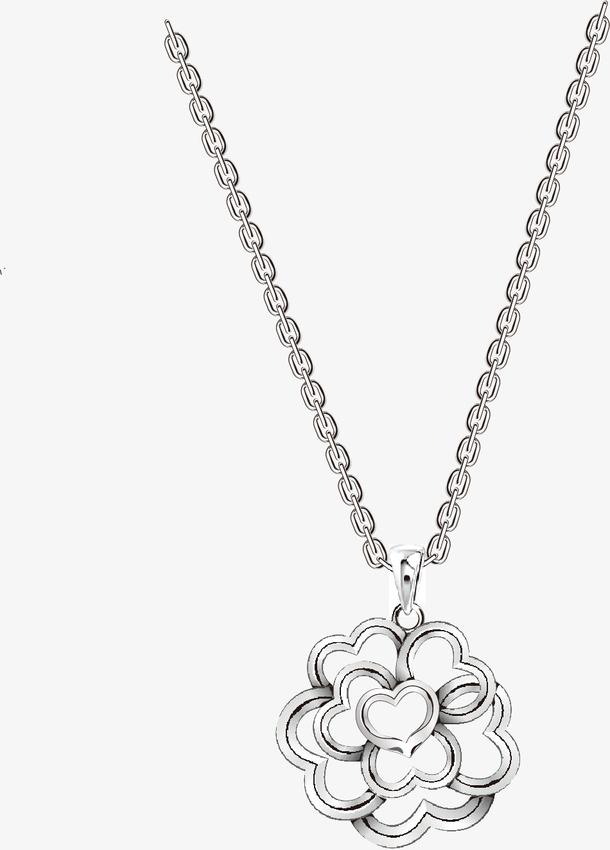 纯银吊坠项链免抠素材免费下载_觅元素51yuansu.com