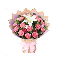 康乃馨花束设计素材