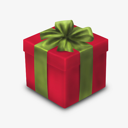 圣诞节礼物盒图标