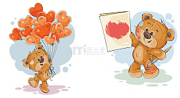 卡通小熊