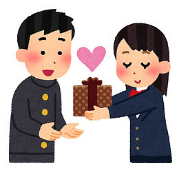 送礼物的小女孩免抠图