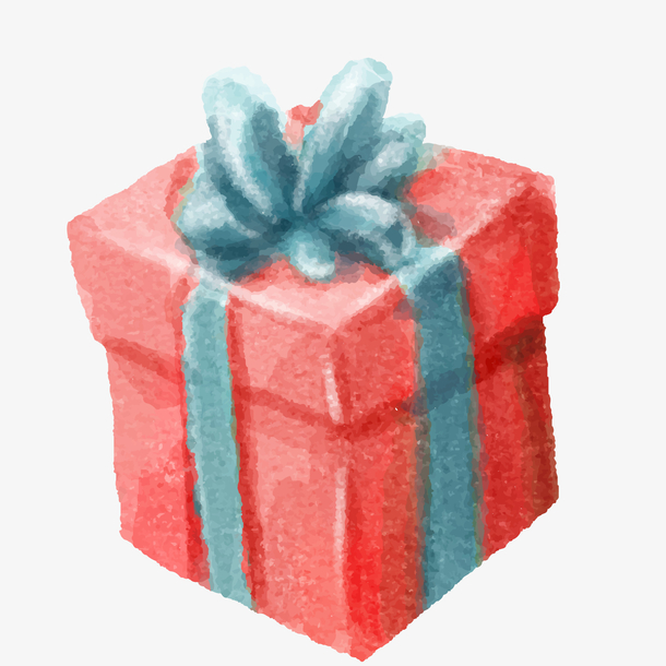 手绘礼物盒png下载
