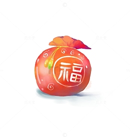 可爱红色玉佩福袋