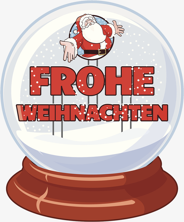 卡通圣诞玻璃球