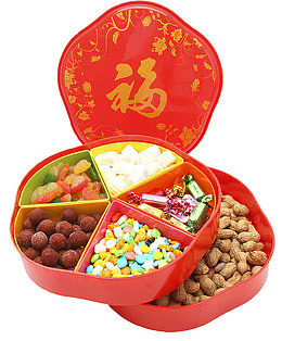 结婚喜庆零食散装糖果坚果盒