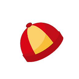 古代新年帽子手绘下载