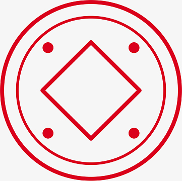 铜钱装饰素材_铜钱装饰图片元素-觅元素