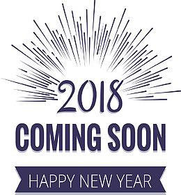 深蓝色2018射线花纹