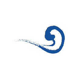 中国风新年蓝色祥云图片