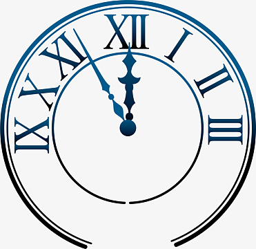 午夜即将12点时间