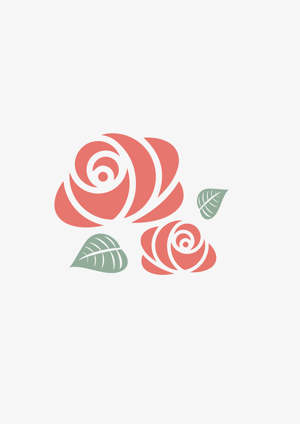 情人节唯美玫瑰图标素材免费下载_觅元素