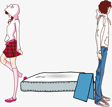 情人节分手的男人女人