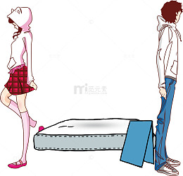 情人节分手的男人女人