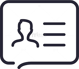 去电店铺名片icon