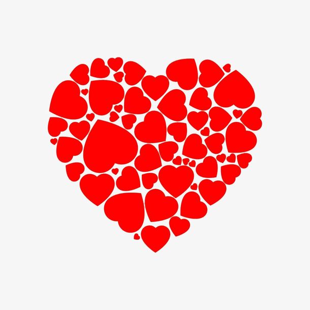 红色爱心