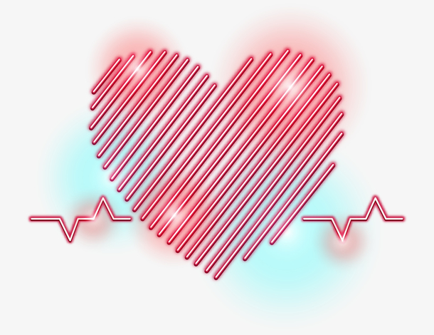 情人节美丽红色爱心