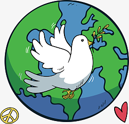 世界和平鸽素材_世界和平鸽png图片下载_觅元素