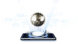 炫酷创意科技地球背景