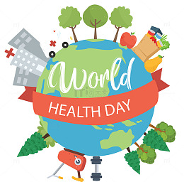 地球上医疗健身海报