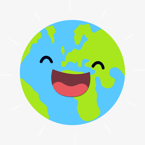 矢量卡通地球免费下载素材免费下载_觅元素