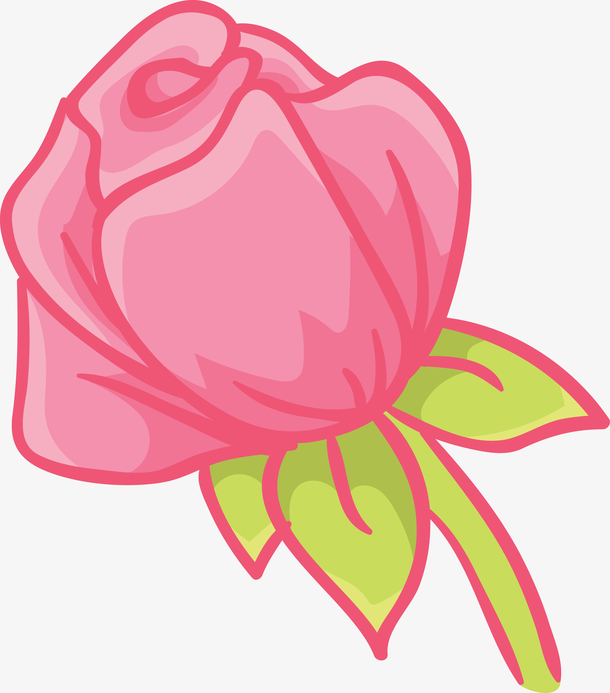 关键词 : 花朵,叶子,鲜花,玫瑰,玫瑰花,矢量花,浪漫花朵,卡通鲜花