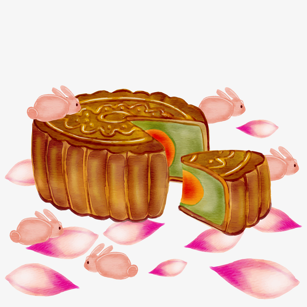 矢量中式糕点下载