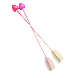 彩色糖果荷包LOVE爱心箭巧克力爱