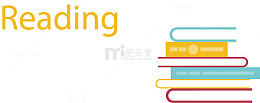 读书看报图书馆标语
