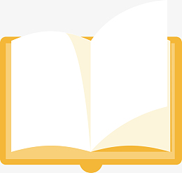 矢量图展开的书本