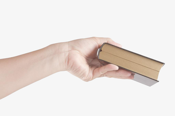 单手拿书图案素材免费下载_觅元素