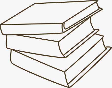 重叠不规则的书本png书籍图标png多层多彩冰淇淋简笔画psdpng书籍矢量