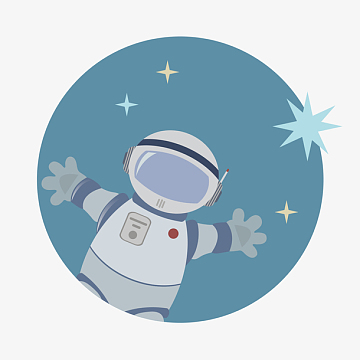 宇宙飞船卡通手绘素材_宇宙飞船卡通手绘图片元素-觅元素