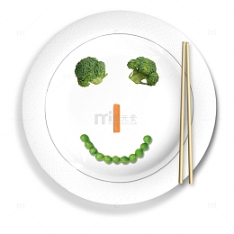 一次性环保餐具海报