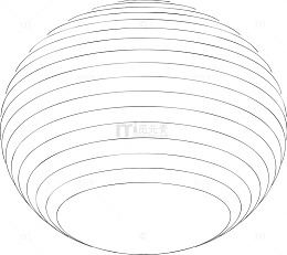 球形网络矢量创意抽象线条球形素