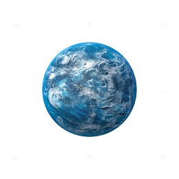 手绘银河系星球地球素材