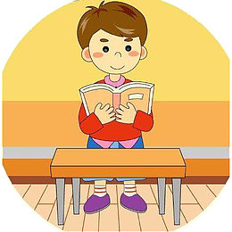 学生照片  小男孩 可爱 看书